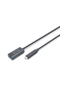 Obrázok pre Digitus DA-73113 USB kabel USB 3.2 Gen 2 (3.1 Gen 2) 5 m USB C USB A Černá