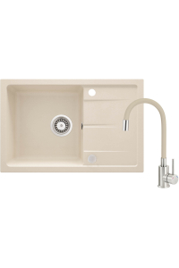 Obrázok pre Granite sink with faucet and flexible spout