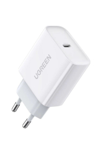 Ugreen síťová nabíječka USB Power Delivery 3.0 Quick Charge 4.0+ 20 W 3 A (bílá) Obrázok pre Ugreen síťová nabíječka USB Power Delivery 3.0 Quick Charge 4.0+ 20 W 3 A (bílá)