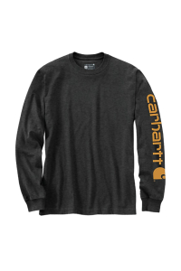 Carhartt Sleeve Logo T-Shirt L/S carbon s Obrázok pre Carhartt Sleeve Logo T-Shirt L/S carbon s