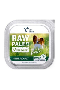 Obrázok pre VETEXPERT Raw Paleo Pâte Mini Adult Duck - vlhké krmivo pro psy - 150g