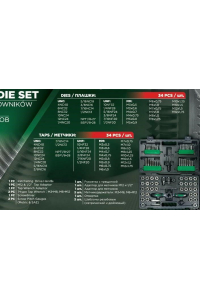Obrázok pre ROCKFORCE 76pcs Tap & Die Set M3-M12
