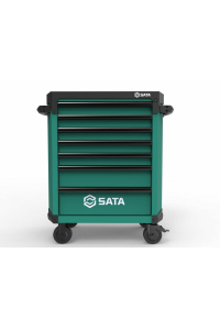 Obrázok pre Workshop trolley 7-drawer ST95113G green