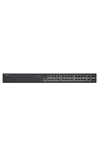 Obrázok pre GS-2426P Řízený L2 Gigabit Ethernet (10/100/1000) Podpora napájení po Ethernetu (PoE) 1U Černá