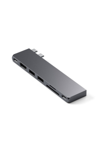 Satechi ST-HUCPHSM dokovací stanice/replikátor portů USB 3.2 Gen 2 (3.1 Gen 2) Type-C Šedá Obrázok pre Satechi ST-HUCPHSM dokovací stanice/replikátor portů USB 3.2 Gen 2 (3.1 Gen 2) Type-C Šedá