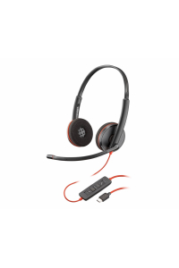 Obrázok pre HP Poly Stereofonní náhlavní souprava Poly Blackwire 3220 USB-C + adaptér USB-C/A
