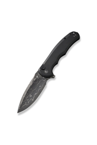 Obrázok pre Knife CIVIVI Button Lock Alu Black Damascus