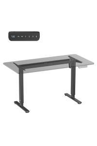 Elektricky výškově nastavitelný stůl Ergo Office, max. výška 1160 mm, max. hmotnost 80 kg, bez desky, černý, ER-400 B Obrázok pre Elektricky výškově nastavitelný stůl Ergo Office, max. výška 1160 mm, max. hmotnost 80 kg, bez desky, černý, ER-400 B
