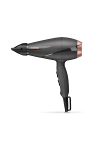BaByliss Smooth Pro 2100 vysoušeč vlasů 2100 W Černá, Růžové zlato Obrázok pre BaByliss Smooth Pro 2100 vysoušeč vlasů 2100 W Černá, Růžové zlato