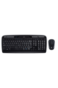 Logitech Wireless Combo MK330 klávesnice Obsahuje myš Kancelář USB QWERTY US Mezinárodní Černá Obrázok pre Logitech Wireless Combo MK330 klávesnice Obsahuje myš Kancelář USB QWERTY US Mezinárodní Černá