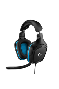Logitech G 981-000770 sluchátka / náhlavní souprava Sluchátka s mikrofonem Kabel Přes hlavu Hraní Černá, Modrá Obrázok pre Logitech G 981-000770 sluchátka / náhlavní souprava Sluchátka s mikrofonem Kabel Přes hlavu Hraní Černá, Modrá