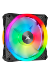 Obrázok pre Corsair iCUE QL140 RGB Počítačová skříň Ventilátor 14 cm Černá, Šedá