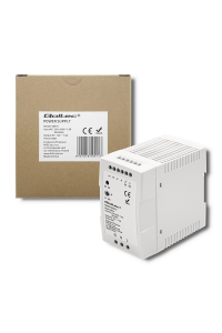 Qoltec DIN Rail Power Supply | 90W | 12V | 7.5A | White | Slim Obrázok pre Qoltec DIN Rail Power Supply | 90W | 12V | 7.5A | White | Slim