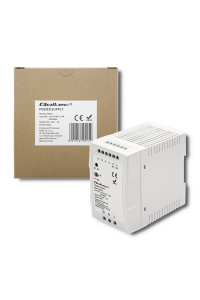 Qoltec DIN Rail Power Supply | 96W | 24V | 4A | White| Slim Obrázok pre Qoltec DIN Rail Power Supply | 96W | 24V | 4A | White| Slim