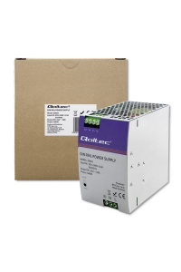 Obrázok pre Qoltec 50901 Průmyslový napájecí zdroj na DIN lištu | 480 W | 24 V | 20 A