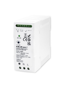 Qoltec Stable DIN Rail Power Supply with UPS Function | 40W Obrázok pre Qoltec Stable DIN Rail Power Supply with UPS Function | 40W