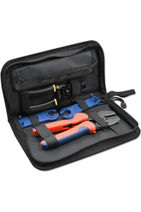 Obrázok pre Qoltec Solar Tool Kit Compatible with MC4 Connectors | Crimping Tool + Stripping Pliers