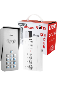 Domofon EURA ADP-38A3 ENTRA bialy Obrázok pre Domofon EURA ADP-38A3 ENTRA bialy