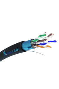 Obrázok pre Extralink Síťový kabel s krouceným párem CAT5E FTP (F/UTP) V2 Externí 305M