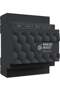 Grenton analog input and output module / supports 1-wire / DIN rail mounting / TF-Bus Obrázok pre Grenton analog input and output module / supports 1-wire / DIN rail mounting / TF-Bus
