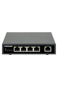 Intellinet 561839 síťový přepínač Gigabit Ethernet (10/100/1000) Podpora napájení po Ethernetu (PoE) Černá Obrázok pre Intellinet 561839 síťový přepínač Gigabit Ethernet (10/100/1000) Podpora napájení po Ethernetu (PoE) Černá