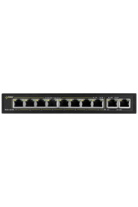 PULSAR SG108 síťový přepínač Gigabit Ethernet (10/100/1000) Podpora napájení po Ethernetu (PoE) Černá Obrázok pre PULSAR SG108 síťový přepínač Gigabit Ethernet (10/100/1000) Podpora napájení po Ethernetu (PoE) Černá