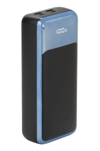 Rivacase VA1080 externí baterie Lithium-polymerová (LiPo) 30000 mAh Černá, Modrá Obrázok pre Rivacase VA1080 externí baterie Lithium-polymerová (LiPo) 30000 mAh Černá, Modrá