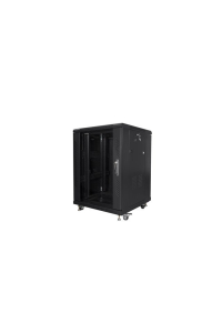Obrázok pre Lanberg FF01-6615-12B rack 15U Volně stojící rack Černá