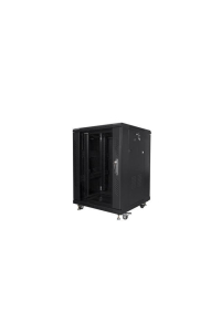 Lanberg FF01-6615-12B rack 15U Volně stojící rack Černá Obrázok pre Lanberg FF01-6615-12B rack 15U Volně stojící rack Černá