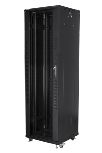Lanberg FF01-6642-12B rack 42U Volně stojící rack Černá Obrázok pre Lanberg FF01-6642-12B rack 42U Volně stojící rack Černá