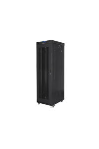 Lanberg FF01-6042-23BL rack 42U Volně stojící rack Černá Obrázok pre Lanberg FF01-6042-23BL rack 42U Volně stojící rack Černá