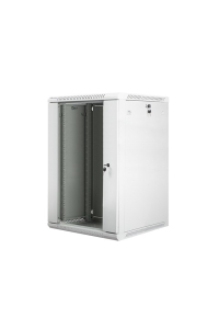 Lanberg WF01-6618-10S rack 18U Nástěnný regál Šedá Obrázok pre Lanberg WF01-6618-10S rack 18U Nástěnný regál Šedá