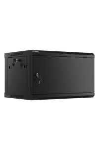 Lanberg WF01-6406-00B rack 6U Nástěnný regál Černá Obrázok pre Lanberg WF01-6406-00B rack 6U Nástěnný regál Černá