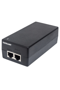 Intellinet 561235 PoE adaptér Gigabit Ethernet 48 V Obrázok pre Intellinet 561235 PoE adaptér Gigabit Ethernet 48 V