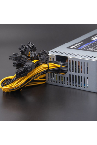 Qoltec 50349 napájecí zdroj 1800 W ATX Šedá Obrázok pre Qoltec 50349 napájecí zdroj 1800 W ATX Šedá