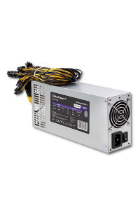 Qoltec 50350 napájecí zdroj 1850 W Šedá Obrázok pre Qoltec 50350 napájecí zdroj 1850 W Šedá