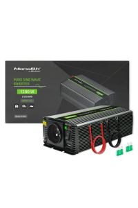 Qoltec Monolith zdroj/transformátor Auto 1200 W Černá Obrázok pre Qoltec Monolith zdroj/transformátor Auto 1200 W Černá