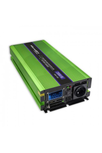 Qoltec Monolith zdroj/transformátor Auto 2000 W Zelená Obrázok pre Qoltec Monolith zdroj/transformátor Auto 2000 W Zelená