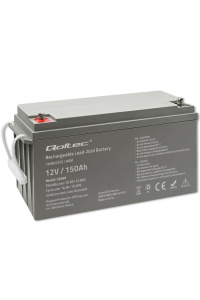 QOLTEC 53068 AGM battery 12V 150Ah max. 2250A Obrázok pre QOLTEC 53068 AGM battery 12V 150Ah max. 2250A