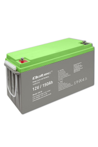 Obrázok pre Qoltec Akumulator żelowy Deep Cycle  | 12V | 150Ah | 44.5kg