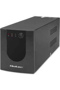 Obrázok pre Qoltec 53775 zdroj nepřerušovaného napětí Line-interaktivní 1,2 kVA 720 W 4 AC zásuvky / AC zásuvek