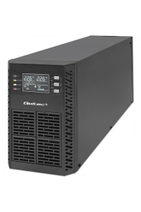 Qoltec 52281 zdroj nepřerušovaného napětí S dvojitou konverzí (online) 2 kVA 2000 W 3 AC zásuvky / AC zásuvek Obrázok pre Qoltec 52281 zdroj nepřerušovaného napětí S dvojitou konverzí (online) 2 kVA 2000 W 3 AC zásuvky / AC zásuvek