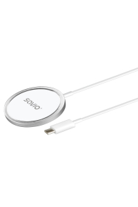 Magnetická bezdrátová nabíječka 15 W, 1 m, LA-11 Obrázok pre Magnetická bezdrátová nabíječka 15 W, 1 m, LA-11