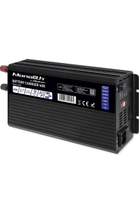 Obrázok pre Qoltec 51959 Chytrá nabíječka Monolith pro LiFePO4 AGM GEL SLA baterie | 40A | 12V