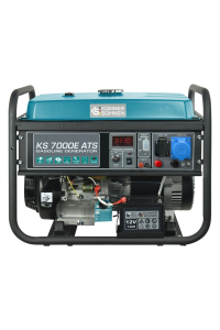Könner & Söhnen KS 7000E ATS motorové generátory 5000 W 25 l Benzín Černá, Modrozelená Obrázok pre Könner & Söhnen KS 7000E ATS motorové generátory 5000 W 25 l Benzín Černá, Modrozelená