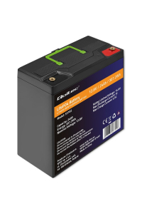 Obrázok pre Qoltec LiFePO4 Lithium Iron Phosphate Battery | 12.8V | 24Ah | 307.2Wh | BMS
