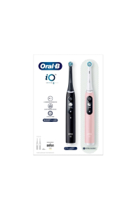Oral-B iO 6 Dospělý Rotační kartáček Černá, Růžová Obrázok pre Oral-B iO 6 Dospělý Rotační kartáček Černá, Růžová