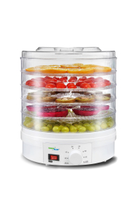 Sušička potravin ovoce houb zeleniny a bylinek silná GreenBlue GB190 - 250 W - se 5 průhlednými zásuvkami - 35 až 70 ° C Obrázok pre Sušička potravin ovoce houb zeleniny a bylinek silná GreenBlue GB190 - 250 W - se 5 průhlednými zásuvkami - 35 až 70 ° C
