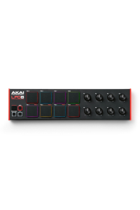 Akai LPD8 MKII MIDI klávesový nástroj 8 klíče/klíčů USB Černá, Červená Obrázok pre Akai LPD8 MKII MIDI klávesový nástroj 8 klíče/klíčů USB Černá, Červená