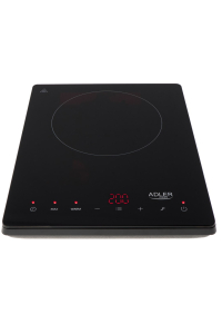 Adler AD 6513 varná deska Černá Pracovní deska 29 cm Indukční varná deska se zónami 1 zóna/zón Obrázok pre Adler AD 6513 varná deska Černá Pracovní deska 29 cm Indukční varná deska se zónami 1 zóna/zón